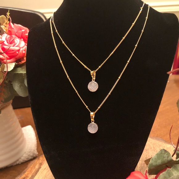 CUSTOM PICK aBeautiful Druzy Necklace - Picture 2 of 8